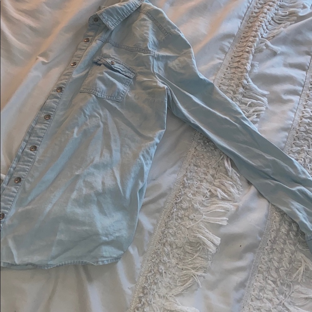 Jean Button Down Shirt